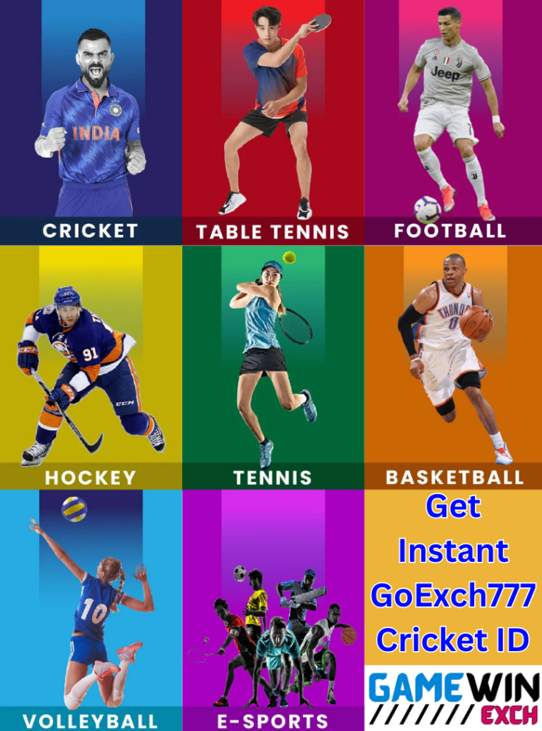 Goexch777 New Id 4 goexch777 cricket id sign up and register on GameWinExch