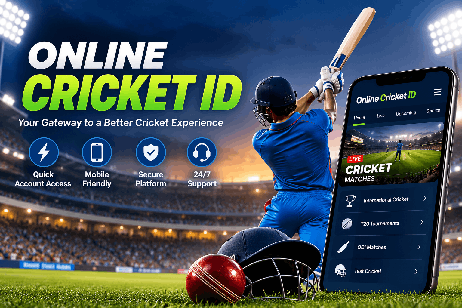 How to Get an Online Cricket ID on WhatsApp in 2 Minutes